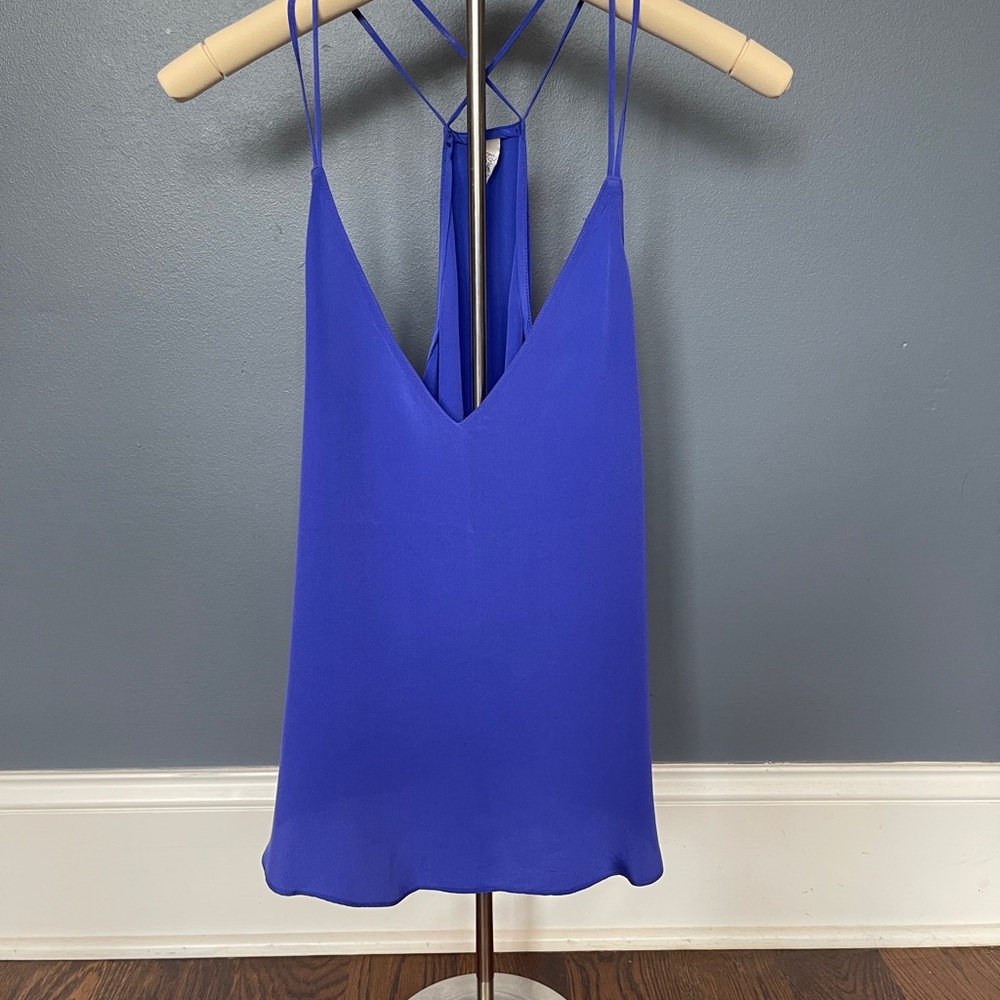 Rory Beca spaghetti strap silk tank
